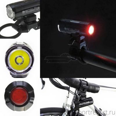 Велофара Moon Aerolite 2 in 1 (60 Lm) 2 в 1 Aerolite W+R