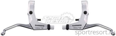 Тормозные ручки Shimano BL-M421 серебро