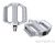 Педали Shimano PD-EF202 Flat Pedals Silver