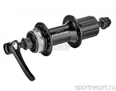 Втулка задняя Shimano Deore FH-M6000 (36H, QR, черная)