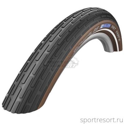 Покрышка Schwalbe FAT FRANK 29x2.0 (50-622) K-Guard Reflex HS375 черно-коричневая