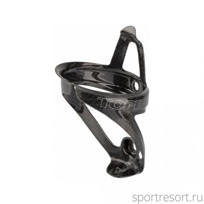 Флягодержатель TOPEAK SHUTTLE CAGE CARBON Silver Logo TCB02S