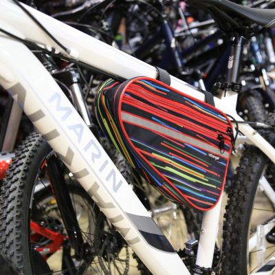 Велосумка под раму Veloangar S (3л) Цветной неон R3-57