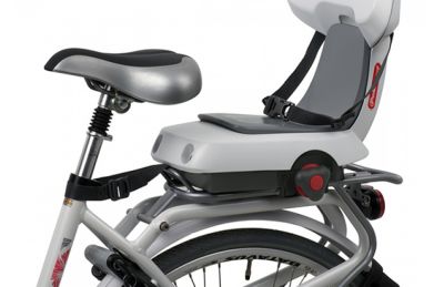 Велокресло Polisport Guppy JUNIOR CFS cool light grey/dark grey PLS8636100004