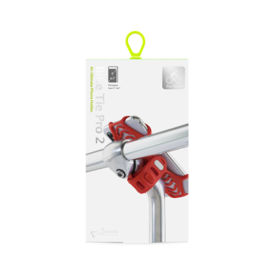 Крепеж для смартфона на руль BONE BIKE TIE PRO 2 Red 07-180021