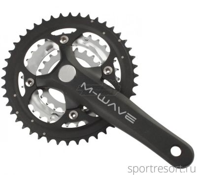 Система M-Wave 8/9ск (44/32/22T, 175mm) черная