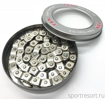 Цепь YBN MK-918 1/8" (1ск,100зв) Silver