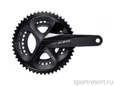 Система Shimano 105 FC-R7000 11ск (50/34T, 170mm, черная)