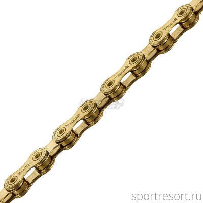 Цепь Taya DECA-101 (10ск,116зв) Ti-Gold