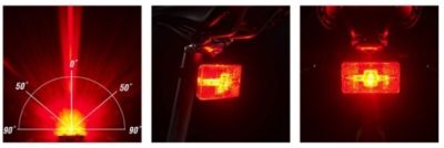 Велофонарь задний CatEye TL-LD560-R Reflex с адаптером под багажник CE5445600