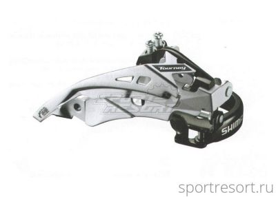 Переключатель передний Shimano Tourney FD-TY710 (3х7/8ск, 66-69°) без упак.