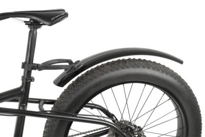 Крыло заднее M-Wave Mud Max Fat Rear 115 мм Silver SP-151