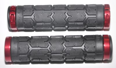 Грипсы ODI Rogue (черн/красн)
