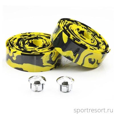 Обмотка CLARKS CHBT28YB Grip Bar Tape Black/Yellow