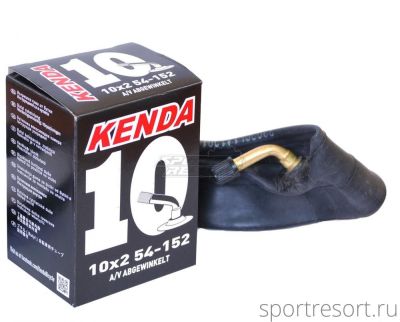 Велокамера Kenda 10x2.0 (54-152) A/V (гнутый ниппель)