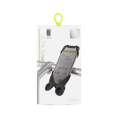 Крепеж для смартфона на руль BONE BIKE TIE SPEAKER Black 07-173010