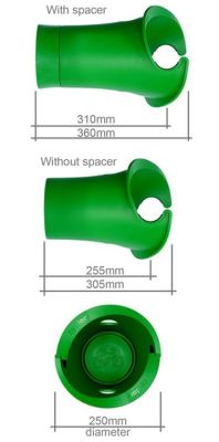 Крепеж на стену для велосипеда Cycloc Solo Yellow Cycloc Solo Yellow