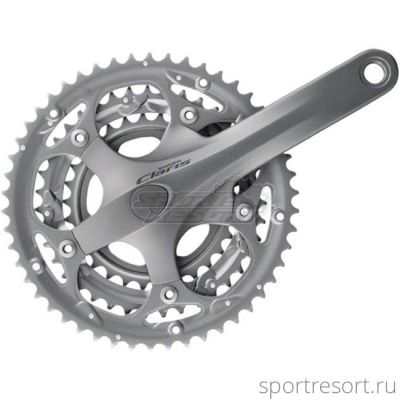Система Shimano Claris FC-2403 8ск (Octalink, 50/39/30T, 170mm, серебро)