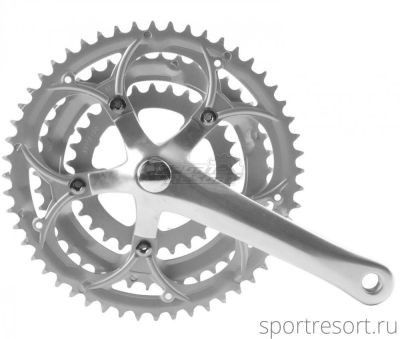 Система M-Wave Road Chainwheel Set 8ск (30/42/52T, 170mm) серебро