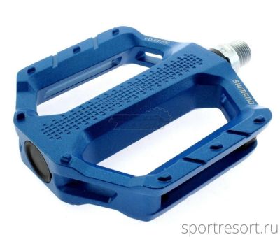 Педали Shimano PD-EF202 Flat Pedals Blue