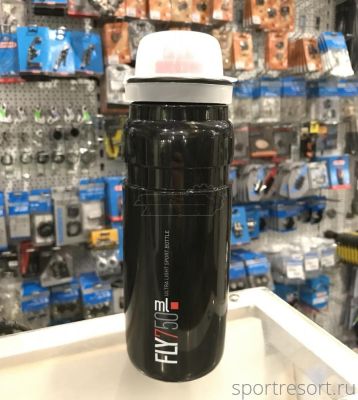 Фляга Elite Fly Black 750 ml (защитный колпак) EL0160712