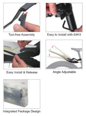 Крыло заднее SunnyWhell SW-FX-119RS (26-29) SW-FX-119RS