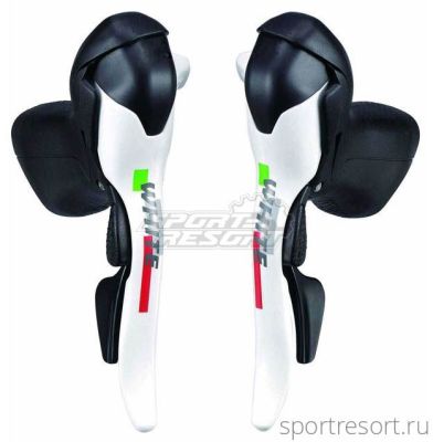 Шифтер/тормозная ручка Microshift White SB-R402-W (2х10ск)