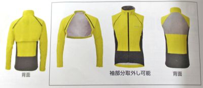 Ветровка Shimano windproof Tour Zipp Of (син-сер) ECW-JARS-KS02MT