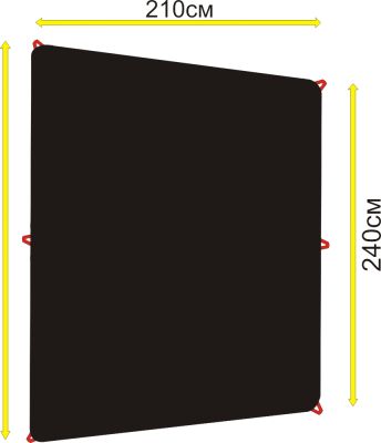 Чехол для велосипеда Veloangar №1 (без снятия колес) Зеленый с черными элементами Veloangar №1