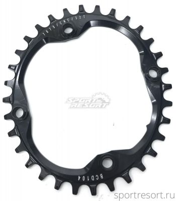 Звезда SS-MTB-03-OV 32T BCD104 NARROW WIDE (овальная)