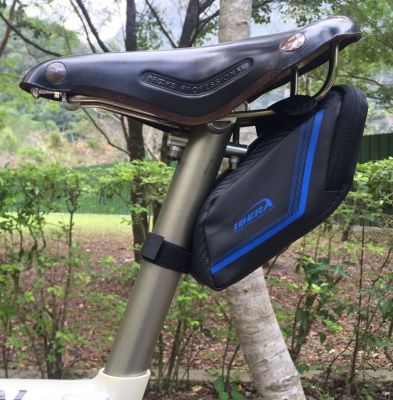 Велосумка под седло IBERA IB-SB16 (M) black/blue IB-SB16M BU