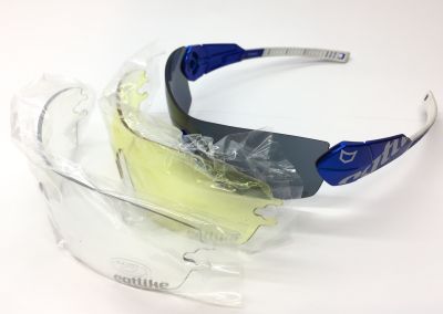 Велосипедные очки Catlike SHADOW Blue/White 612503