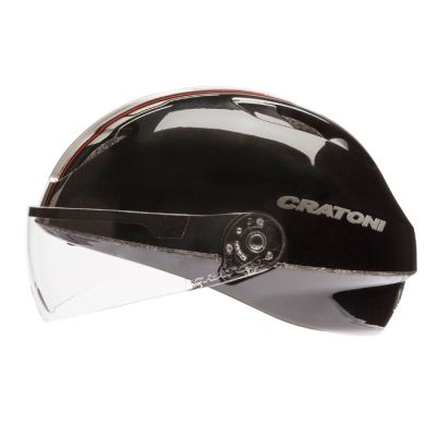 Велошлем Cratoni Evolution light Black-Red Glossy M-L (57-61 cm) 111301A2