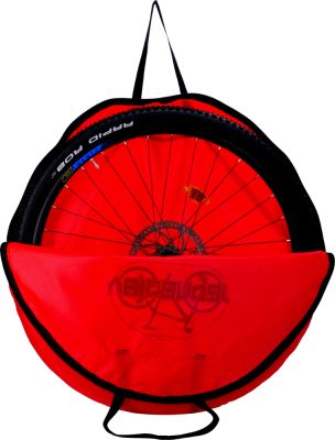 Чехлы для колёс велосипеда Veloangar №55 (пара) Черный с оранжевым Veloangar №55