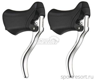 Тормозные ручки Tektro RL340 Road Silver-Black