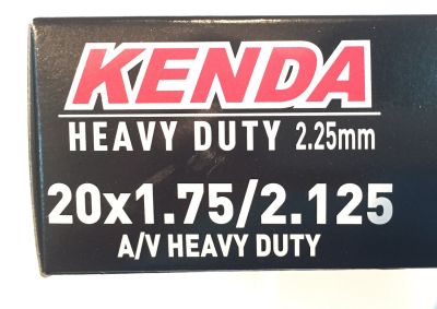 Велокамера Kenda 20x1.75-2.125 (47/57-406) A/V BMX Heavy Duty