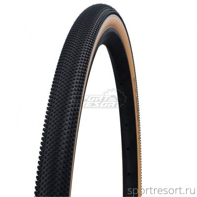 Покрышка Schwalbe G-ONE ALLROUND 700x35C RaceGuard HS473 черно-коричневая