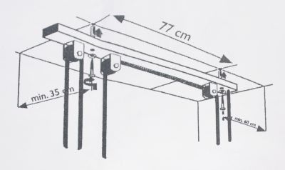 Система хранения велосипеда Bicycle Lifter BP-1004D BP-1004D