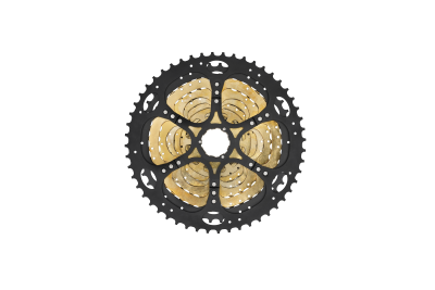 Кассета S-Ride CS-M600 (12ск, 11-50T) Gold/ED Black