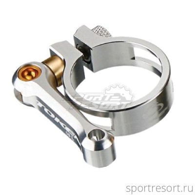 Хомут Token TK1665 QR 34.9mm серебро