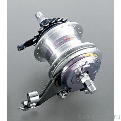 Втулка планетарная Shimano Nexus SG-8S20 (36H, 8 ск., ножной тормоз, серебро)