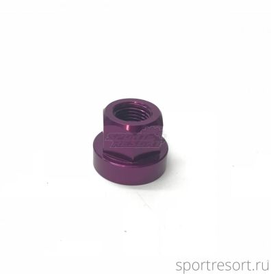 Гайка на ось 3/8" Alu Purple