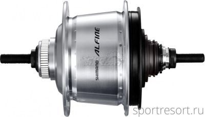 Втулка планетарная Shimano Alfine SG-S7000-8 (32H, серебро)