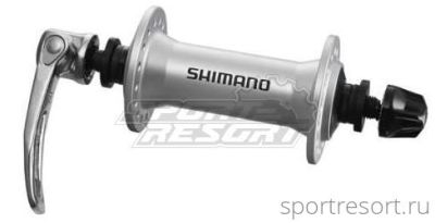 Втулка передняя Shimano Alivio HB-M430 (36H, серебро)