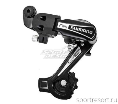 Переключатель задний Shimano Tourney TY21-A SS (6ск, черный)