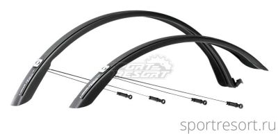 Крылья Simpla UBIQUIT Urban SDL 46 мм '28 Black/Black S 26.4