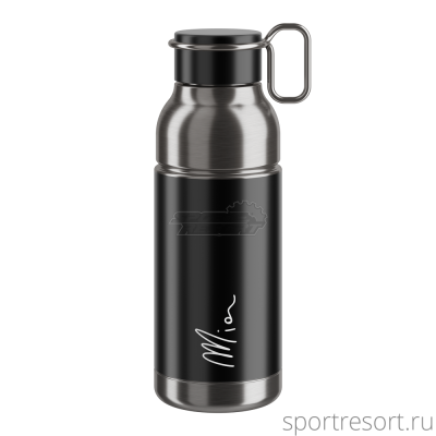 Фляга Elite MIA 600 мл (нержавейка) черно-серебристая EL0200103