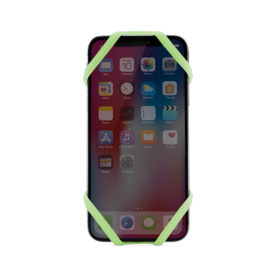 Крепеж для смартфона на руль BONE BIKE TIE 2 Neon Green 07-180014