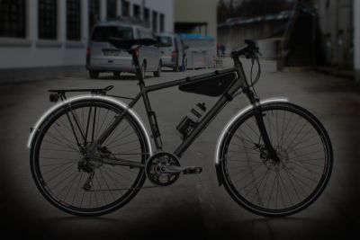 Крылья SKS Bluemels Trekking 45mm (28") Silver Reflective 11006