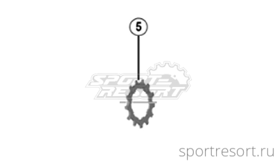 Звезда задняя для кассеты Shimano CS-5800 13T (11-28/32T)